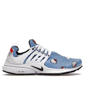 Nike Air Presto QS Blue Sanrio Hello Kitty Print Sneakers size 4 youth
